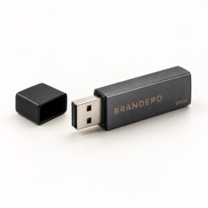 USB флаш памет 64 GB с брандиране — Основен изглед (примерна визуализация)
